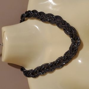 Chunky Gunmetal Necklace